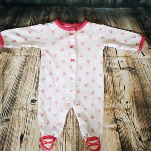 Ballerina Long Sleeve Sleeper - 3 Month
